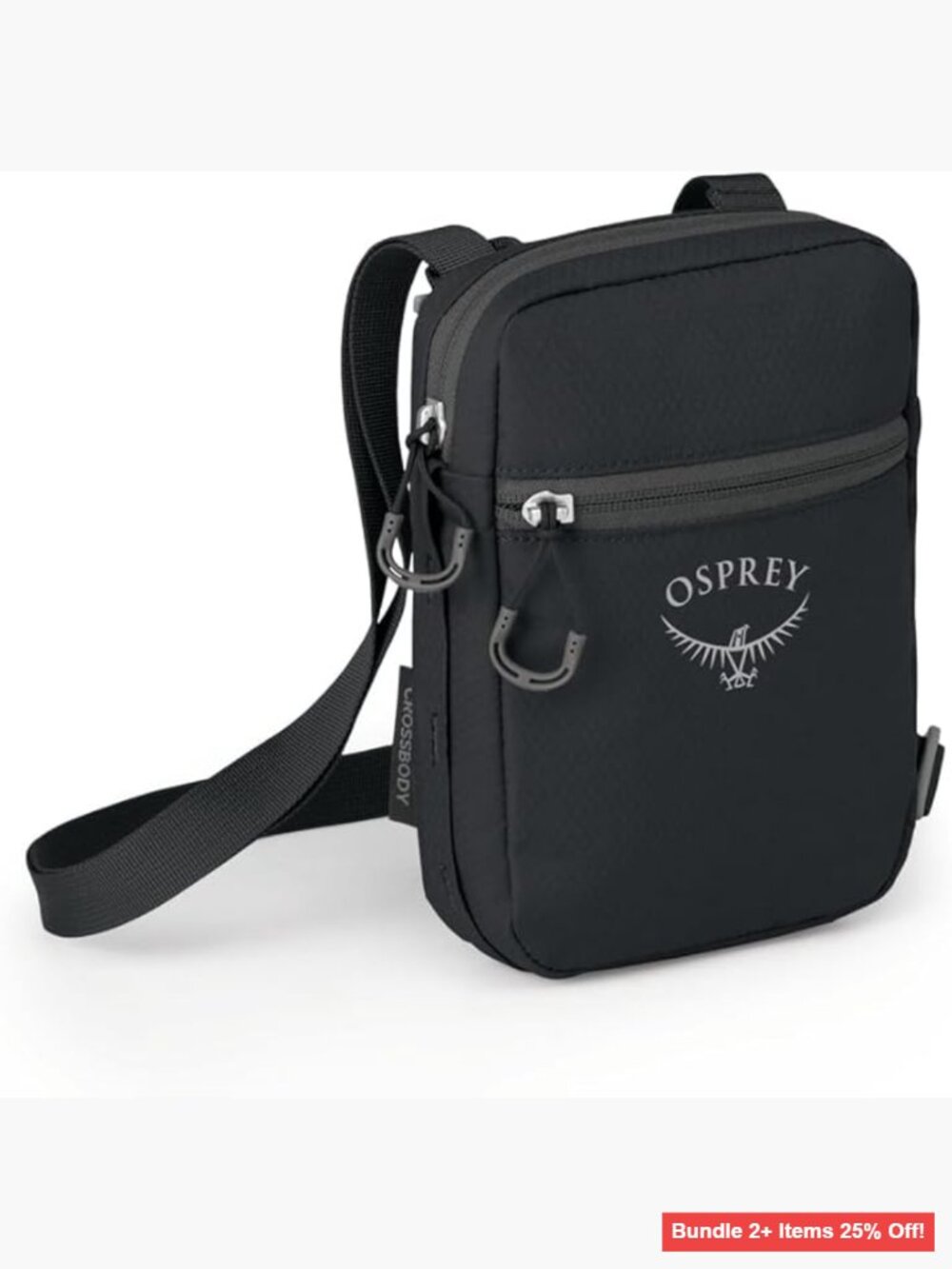 Small Crossbody Bag with Adjustable Strap, Lightweight Polyester, 1L Capacity